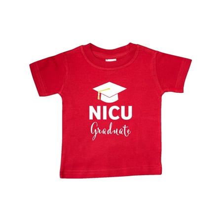 

Inktastic Graduation Hat-NICU Graduate Gift Baby Boy or Baby Girl T-Shirt