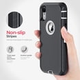 thumbnail image 2 of Case for iPhone X/XS, Heavy Duty Rugged Case, Full Body Protective Cover [Shockproof] Compatible for iPhone X/XS [5.8 Inch] (Black), 2 of 7