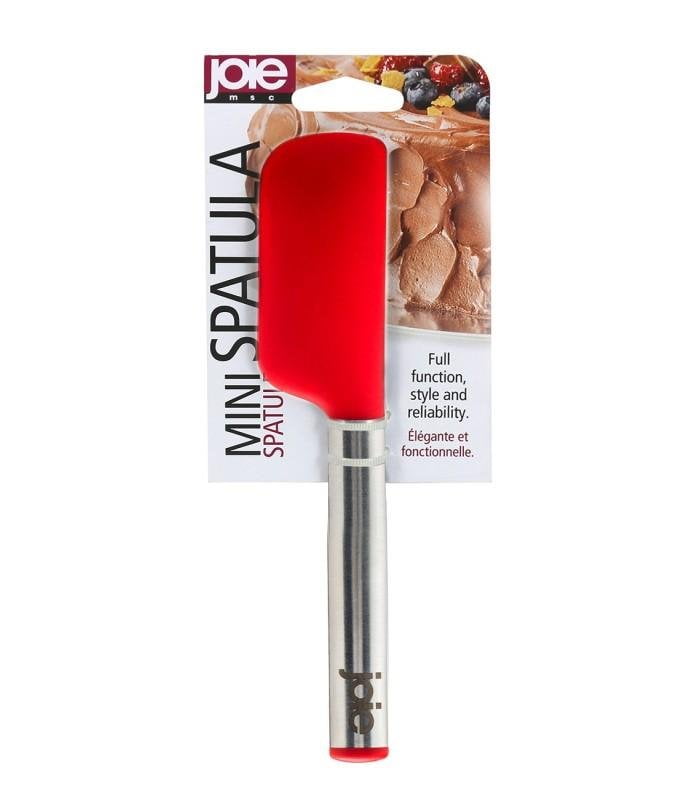 Joie 6.75" Mini Spreader Spatula Stainless Steel Handle Silicone Blade 