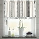 thumbnail image 1 of RKSTN blackout window valance Valance Curtains For Kitchen - Window Light Blocking Short Rod Pocket Curtain Panels For Small Window Bathroom Basement, 1 of 7