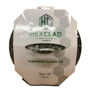 HexClad Hybrid Cookware 10 Inch Tempered Glass Lid