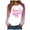 Pink, variant on HCNTES Womens Valentines Long Sleeve Crew Neck Shirts Love Heart Casual Funny Spring Tee Tops for Ladies(Pink,L)
