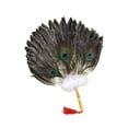 thumbnail image 3 of STARTIST Ancient Chinese Zhuge Liang Feather Fan Adult Feather Handheld Fan for Party E, 3 of 9