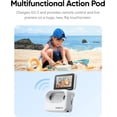 thumbnail image 3 of Insta360 GO 3 Action Camera, White - 64GB with Sport Kit, 3 of 7