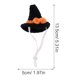 thumbnail image 3 of Halloween Witch Hat Mini Hamster Cap Hat Pet Watwight Adorable Accesorio de disfraz de Halloween, 3 of 5