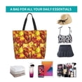 thumbnail image 6 of Naloa Autumn Mosaic Maple Leaves Tote Bag for Women Large Capacity Shoulder Bag for College Work Travel Shopping, 6 of 8