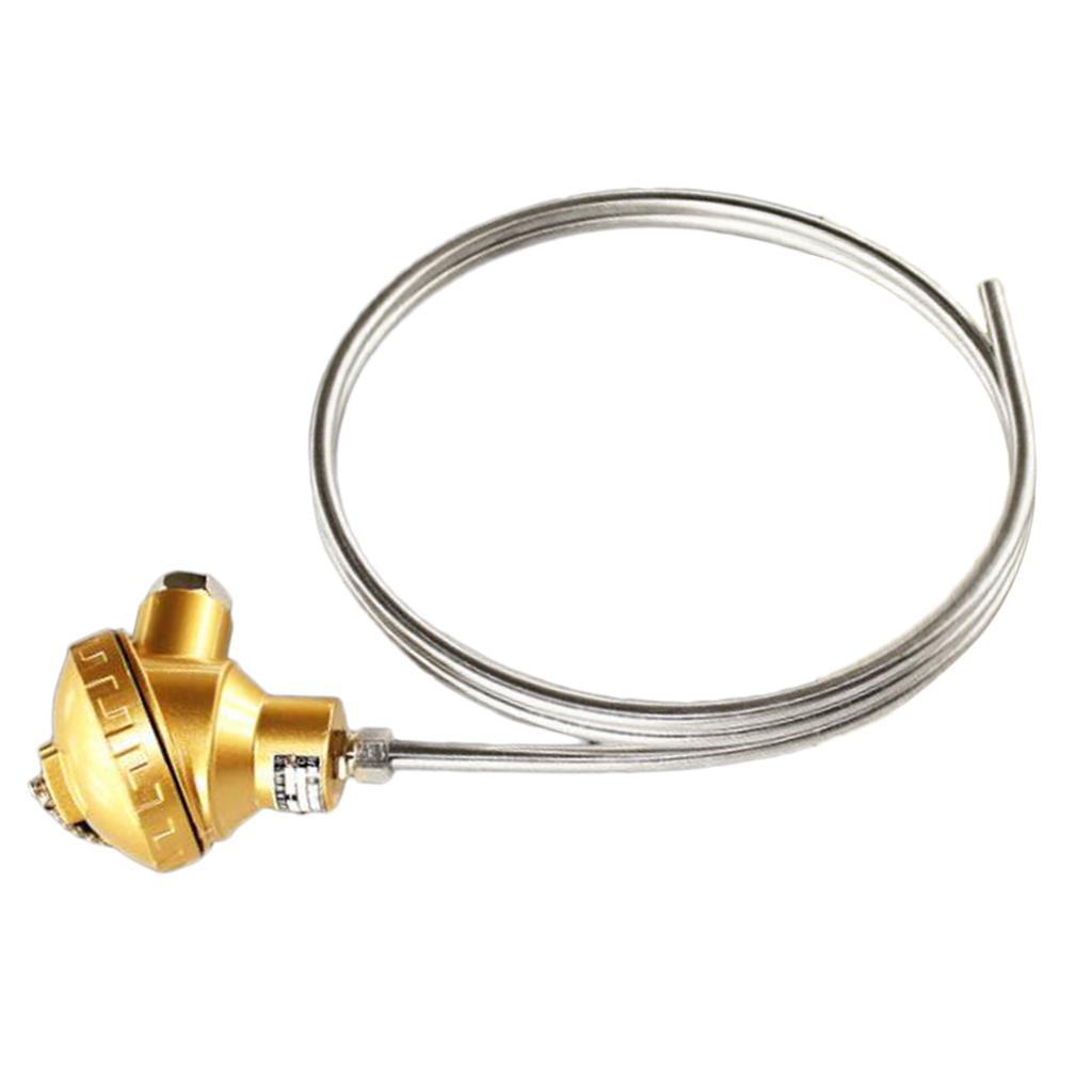 Stainless Steel Probe Thermocouple,Thermocouple 0-1300 Degree Temperature Sensor K Type Thermocouple 3x500mm