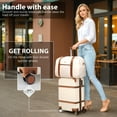 thumbnail image 2 of Set de equipaje Coolife PC Hardshell con ruedas TSA Lock Spinner, 2 of 7