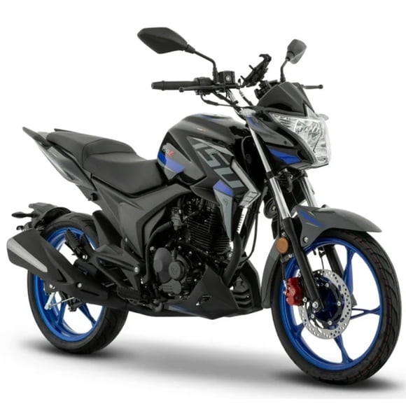 Motocicleta Italika 150Z NEGRO con GPS