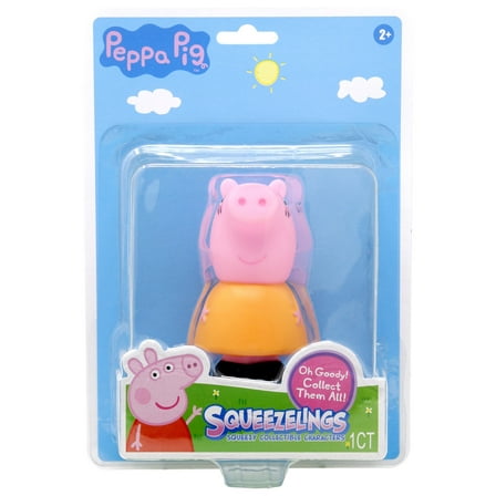 Peppa Pig Squeezelings Mommy Pig Vinyl FIgure