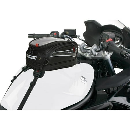 Nelson Rigg Strap Mount Tank - Nelson-Rigg 918-058 CL-2014 Journey Mini Tank Bag with Strap Mounts