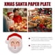 thumbnail image 5 of KAKOWELY 10 platos de papel desechables para fiestas navideñas, platos de Papá Noel para la cena, platos de postre para fiestas navideñas., 5 of 5
