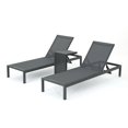 thumbnail image 5 of Christopher Knight Home Cape Coral Outdoor Aluminum 3-piece Chaise Lounge Set by, 5 of 5