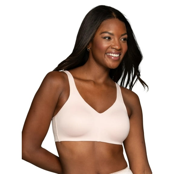 Vanity Fair Radiant Women's Wireless Bra - Seamless Back, Comfort Fit, Adjustable Straps, Sizes S-3XL, Style 3472206