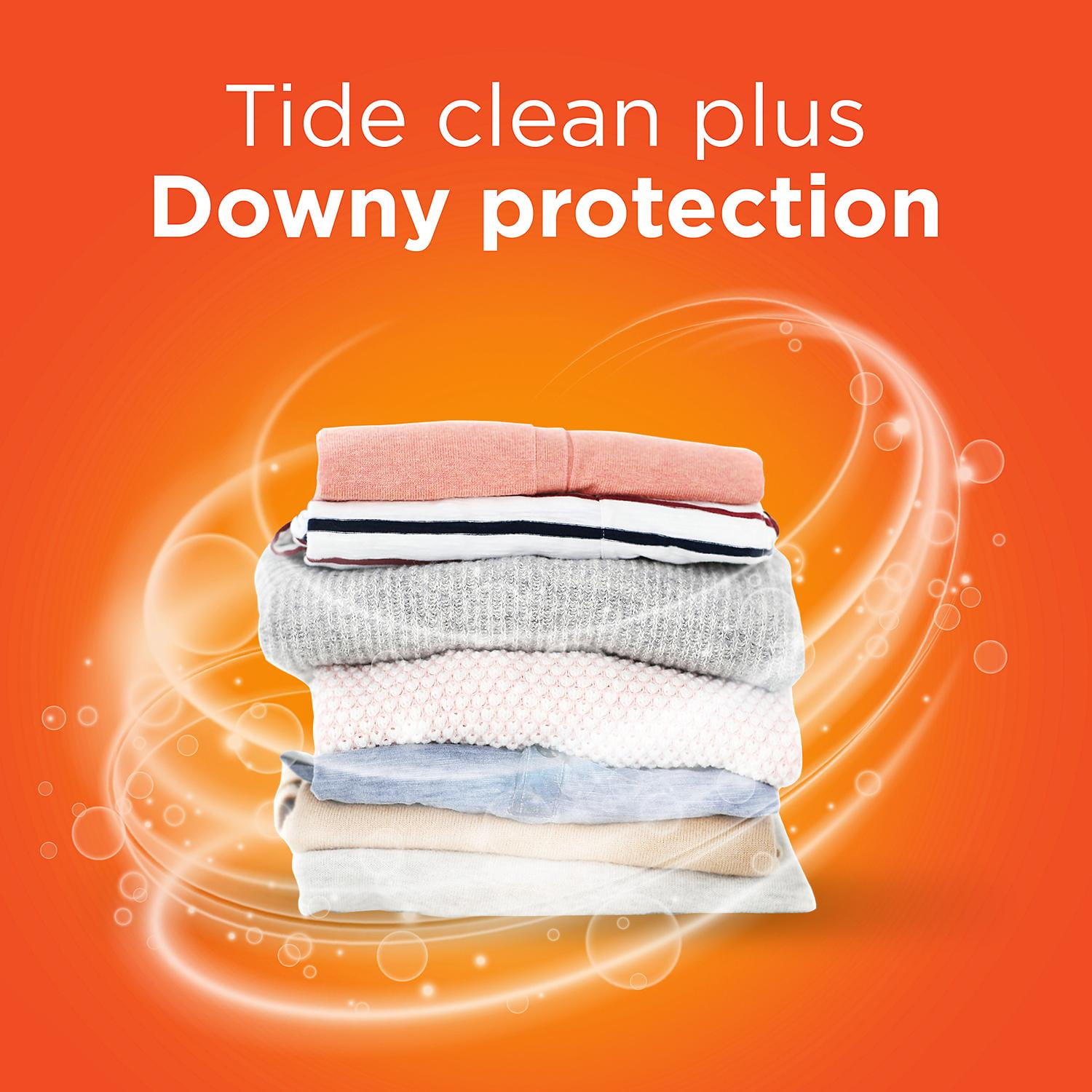 Tide HE Laundry Detergent w/Downy - April Fresh Scent (110 loads