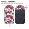 thumbnail image 6 of Garronmavis 1-Pack Multi-Functional Front Car Seat Towel Cover, Waterproof Sweat-Resistant Universal Fit Seat Protector for Cars SUV Trucks Sedan Van, Ideal for Gym Workout Beach Hiking Running, 6 of 8