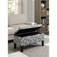 thumbnail image 2 of Pemberly Row Contemporary Storage Ottoman in Multi-Color Fabric, 2 of 3