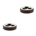 thumbnail image 2 of Guardoinrt Premium Metric Durable HSS Die Dies Threading Tool Efficient and Long-Lasting Silver M2.5 2Set, 2 of 6