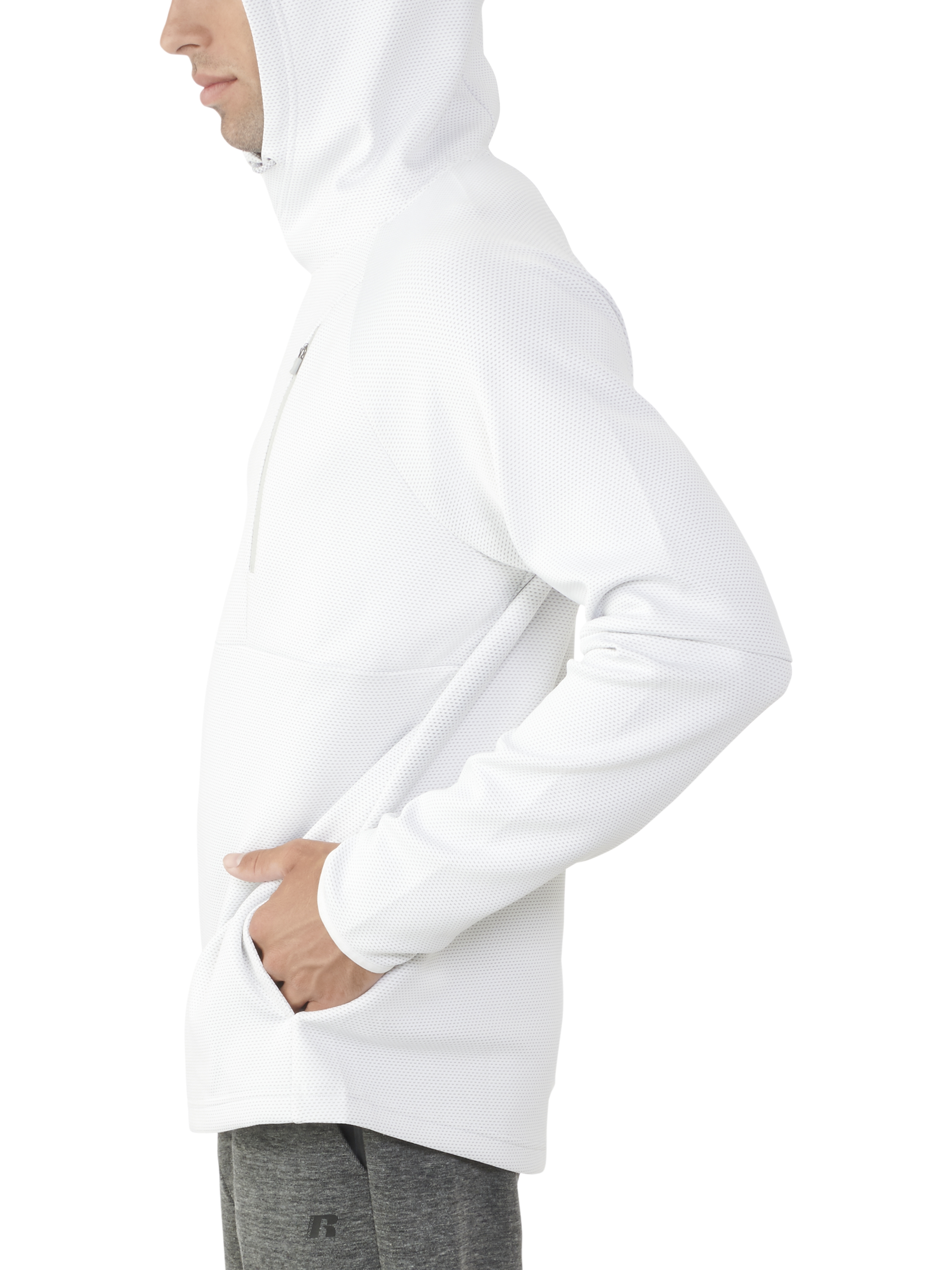 russell big men's thermaforce flex hoodie