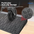 thumbnail image 5 of Ruedamann 0.6" Rise Threshold Ramps for Doorways, Sturdy Rubber Threshold Ramp, Non-Slip Ramp for Wheelchair for Home, Adjustable and Cuttable for Wheelchairs, Scooters, Sweepers, Curbs, 5 of 8
