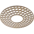 thumbnail image 2 of 18"OD x 6 1/2"ID x 1/4"T Fink Wood Fretwork Pierced Ceiling Medallion, Hickory, 2 of 3