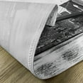 thumbnail image 5 of Ambesonne Urban Place Mats Set of 4, Brooklyn Bridge Sunset, Standard Size, Black and White, 5 of 6