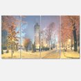 thumbnail image 2 of Mariinsky Garden in Yellow Tone - Landscape Photography Canvas Print, 2 of 3