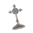 thumbnail image 4 of Tongina Standing Cross Figurine Cross Statue Tabletop Ornament Religious Sculpture for Entrance Thanksgiving Christmas Office Mantels, 4 of 8