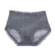 thumbnail image 2 of Gibobby Ropa Interior para Mujer La ropa interior de encaje Ms Sexy aumenta el vientre de algodón hueco transparente transpirable en tamaños más grandes(Azul， L), 2 of 5