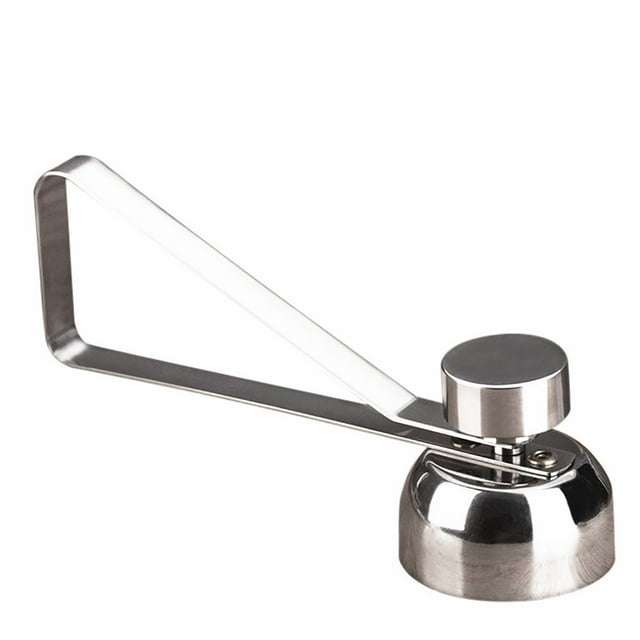 Cortador de huevos de acero inoxidable, abridor, tijeras para abrir huevos cocidos
