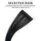 thumbnail image 5 of WHAMVOX Extensiones De Humano Negro Para Un Look Glamuroso Y Mayor Volumen, 5 of 7