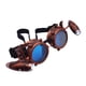 thumbnail image 5 of Disfraz de gafas estilo steampunk clásico con luz cibernética estilo vintage para mujer y hombre 18x6cm, 5 of 9