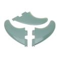 thumbnail image 2 of Thruster Fin, Surfboard Fin Simple Installation 3 Fin Design Green Increase Directivity PVC  for Surf, 2 of 7