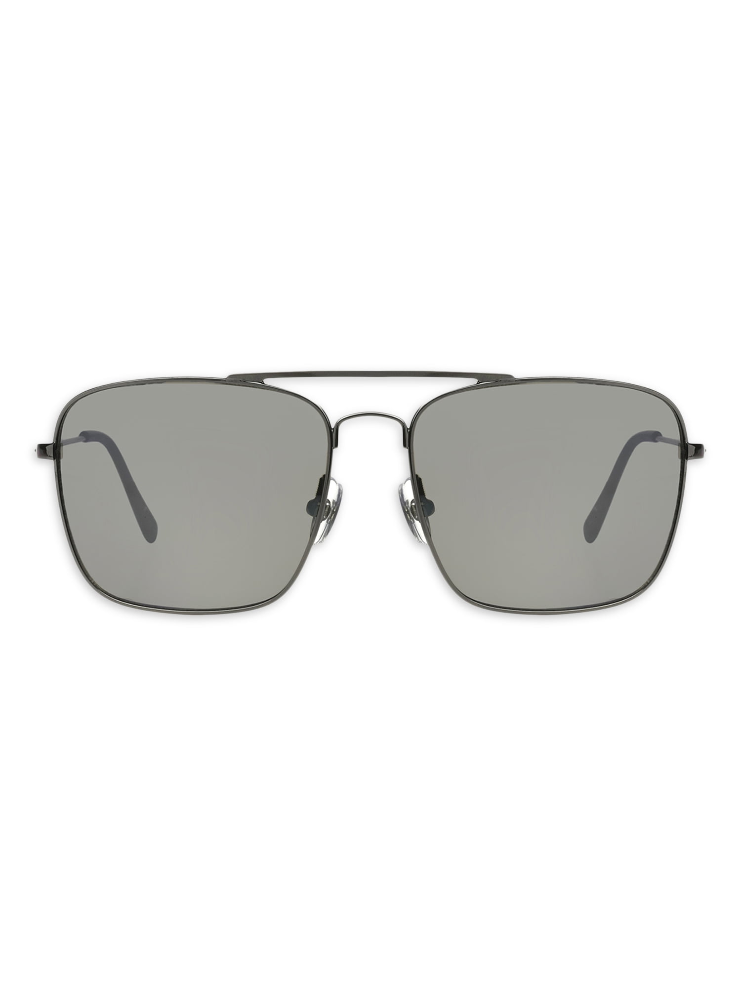 Foster Grant Mens Pilot Gunmetal Sunglasses