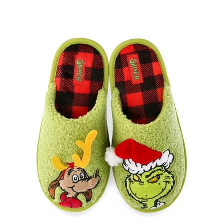 Grinch Family Scuff Slippers, Sizes Kid to Adult