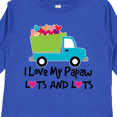 thumbnail image 4 of Inktastic I Love My Papaw Grandchild Boys Long Sleeve Toddler T-Shirt, 4 of 5