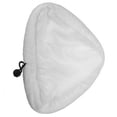 thumbnail image 4 of Almohadillas de repuesto de tela reutilizables, lavables, de microfibra blanca, 8 Uds., 4 of 5