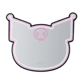 thumbnail image 4 of Impressions Vanity Kuromi Neon RGB Wall Mount Makeup Mirror with Natural Rainbow Lighting, 4 of 5