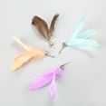 thumbnail image 4 of Cat Teaser Toy Retractable Funny Cat Wand Toy Kitten Play Toy with Replacements, 4 of 8