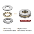 thumbnail image 4 of Uxcell F9-20M Miniature Thrust Ball Bearings 9x20x7mm Chrome Steel with Washers 5 Pack, 4 of 5