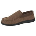 thumbnail image 4 of Hanes Mens ComfortSoft Memory Foam Moccasin Slipper House Shoe, 4 of 9