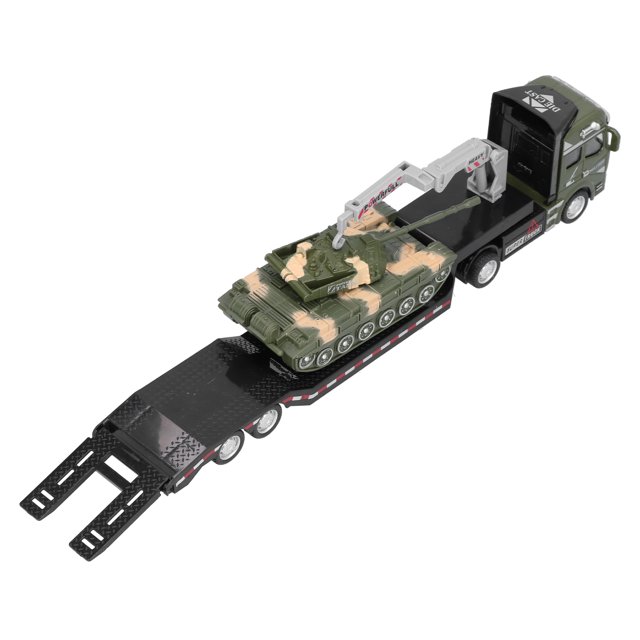 Military Truck Vehicle Toy, Convenient Trucks Model Durable Comfortable For Collection For Imagination For Children Playing For Decoration Military Green