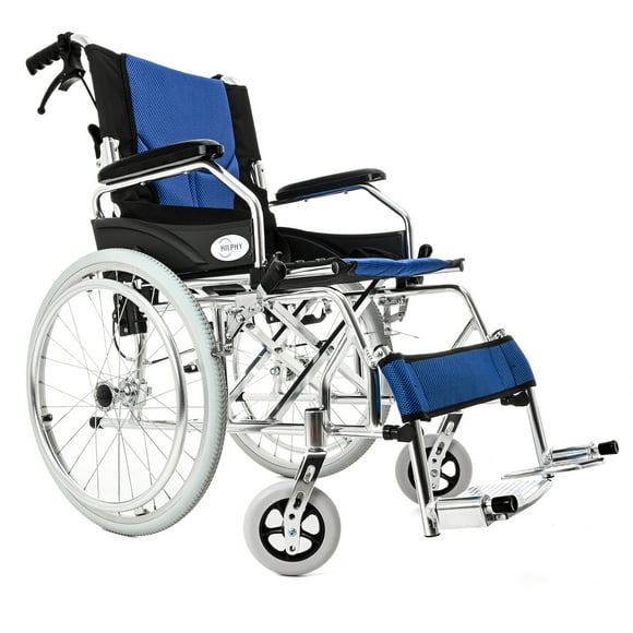 Silla De Ruedas De Aluminio Plegable Ultraligera y Ultracompacta HILPHY MEDICAL ALUMINIO