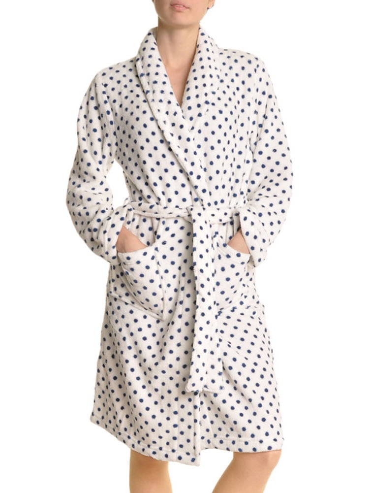 Angelina Premium MicroFleece Bathrobes (1Pack)