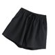 thumbnail image 1 of FESTFENDS 1Ud Cortos Negros De Y Lino Para Mujer Casual Y Cómodo, 1 of 8