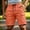 I5-Saffron, variant on Havenx Men's Casual Cargo Shorts Elastic Waist Drawstring Shorts with Multi Pockets Stretch Knee Length Short Pants Comfort Athletic Relaxed Fit Outdoor Work Clothing,Light Gray M