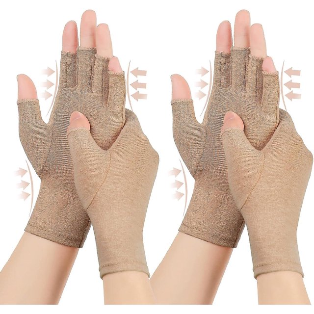 2 Pairs Arthritis Compression Gloves, For Arthritis, Rheumatoid, Arthritis, Carpal Tunnel Pain, Compression Gloves For Arthritis For Women Men, Glov