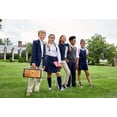 thumbnail image 3 of French Toast Girls School Uniform Long Sleeve Picot Collar Interlock Polo Shirt, Sizes 4-20 & Plus, 3 of 6