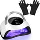 thumbnail image 1 of Easkep Luz UV de 120 W para uñas - Lámpara de uñas UV con kit de guantes UV Secador de uñas Lámpara UV para uñas de gel Lámpara de uñas LED UV profesional para el hogar y el salón, 1 of 5