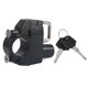 thumbnail image 1 of Universal Motorcycle 22mm/0.9in Handlebars Helmet Lock Set Padlock Accessories, 1 of 4